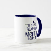 Mentor Dankeschön Tasse – Personalisiertes Geschen (VorderseiteRechts)
