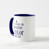 Mentor Dankeschön Tasse – Personalisiertes Geschen (Vorderseite Links)