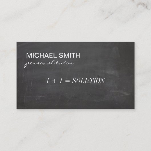 Mentor / Erzieher / Berater Visitenkarte (Vorderseite)