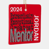 Mentor Extraordinaire CUSTOM Keramikornament (Rechts)
