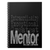 Mentor Extraordinaire CUSTOM Notizblock (Vorderseite)