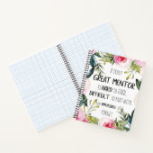 Mentor-Geschenk für Führungskräfte Notizblock (Innenseite)