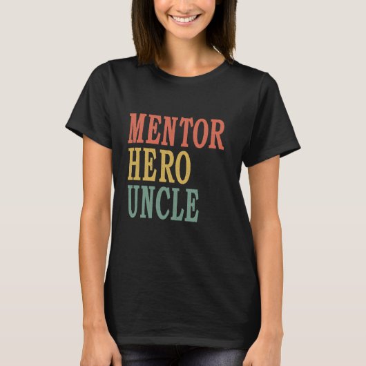 Mentor Held Onkel T-Shirt (Vorderseite)