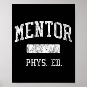 Mentor High School HS Mentor OH Sportunterricht Poster