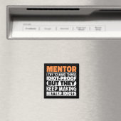 Mentor ich versuchen, Dinge Lustige Sprüche Mentor Magnet (In Situ (Geschirrspüler))