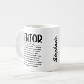Mentor Kaffeetasse (Vorderseite Links)