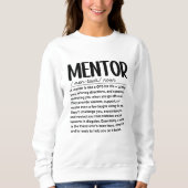 Mentor Sweatshirt (Vorderseite)