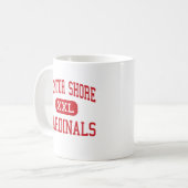 Mentor-Ufer - Kardinäle - Jüngeres - Mentor Ohio Kaffeetasse (Vorderseite Links)