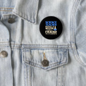 Mentor und Freund von Wissenschaftslehrerinnen Button (Beispiel)