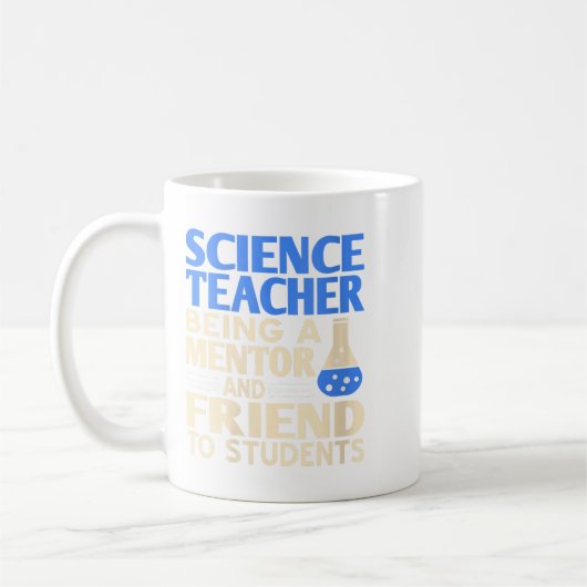 Mentor und Freund von Wissenschaftslehrerinnen Kaffeetasse (Links)
