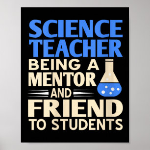 Mentor und Freund von Wissenschaftslehrerinnen Poster
