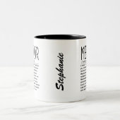 Mentor Zweifarbige Tasse (Mittel)