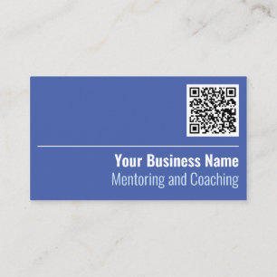 Mentoring und Coach von QR-Code Visitenkarte