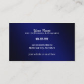 Mentoring und coachte Geschäfts-Karten Visitenkarte (Rückseite)