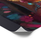 Mentoring Women in Sugar Skull Makeup: Feiern Poster (Ecke)