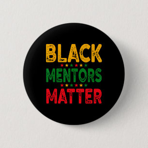 Mentors der schwarzen Geschichte Problem Afrikanis Button