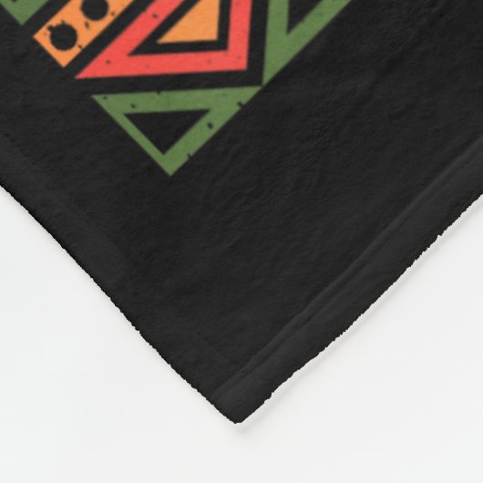 Mentors der schwarzen Geschichte Problem Afrikanis Fleecedecke (Ecke)