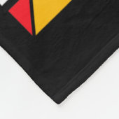 Mentors der schwarzen Geschichte Problem Afrikanis Fleecedecke (Ecke)