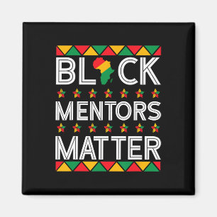 Mentors der schwarzen Geschichte Problem Afrikanis Magnet
