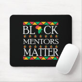 Mentors der schwarzen Geschichte Problem Afrikanis Mousepad (Mit Mouse)