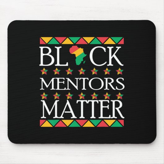 Mentors der schwarzen Geschichte Problem Afrikanis Mousepad (Vorne)