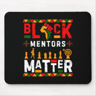 Mentors der schwarzen Geschichte Problem Afrikanis Mousepad
