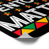 Mentors der schwarzen Geschichte Problem Afrikanis Poster (Ecke)
