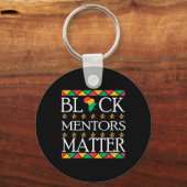 Mentors der schwarzen Geschichte Problem Afrikanis Schlüsselanhänger (Vorderseite)