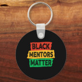 Mentors der schwarzen Geschichte Problem Afrikanis Schlüsselanhänger (Vorderseite)
