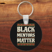 Mentors der schwarzen Geschichte Problem Afrikanis Schlüsselanhänger (Vorderseite)