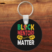 Mentors der schwarzen Geschichte Problem Afrikanis Schlüsselanhänger (Vorderseite)