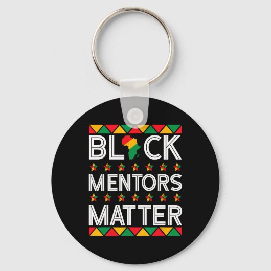 Mentors der schwarzen Geschichte Problem Afrikanis Schlüsselanhänger (Vorderseite)