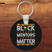 Mentors der schwarzen Geschichte Problem Afrikanis Schlüsselanhänger (Vorderseite)