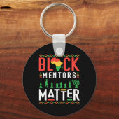Mentors der schwarzen Geschichte Problem Afrikanis Schlüsselanhänger (Vorderseite)