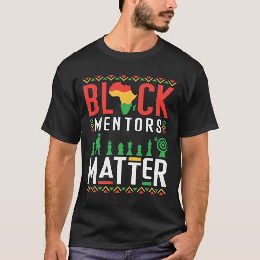 Mentors der schwarzen Geschichte Problem Afrikanis T-Shirt (Vorderseite)