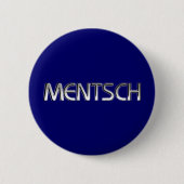 Mentsch Button (Vorderseite)