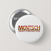 Mentsch Button (Vorne & Hinten)