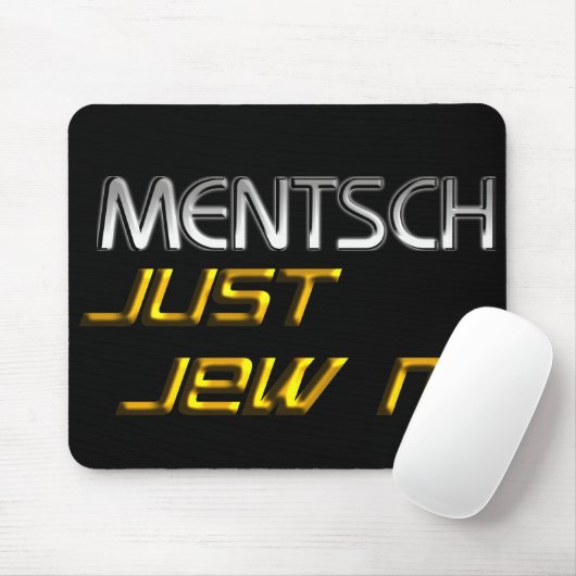 Mentsch Mousepad (Mit Mouse)