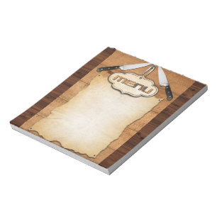 Menù-Abbildung Notizblock