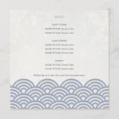 Menü "Alternative" Menükarte (Vorderseite)