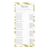 Menü "Anpassbare Beauty Services" (Hinten)