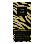 Menü "Anpassbare Beauty Services" (Vorne)