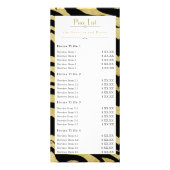 Menü "Anpassbare Beauty Services" (Hinten)