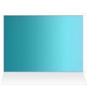 Menü "aquamarine Table Placement Card" (Innenansicht Horizontal (Oben))