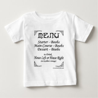 Menü Baby T-shirt