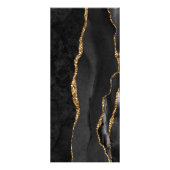 Menü "Black & Gold Agate" (Hinten)