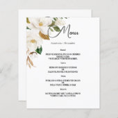 MENÜ "Budget WEDDING" (Vorne/Hinten)