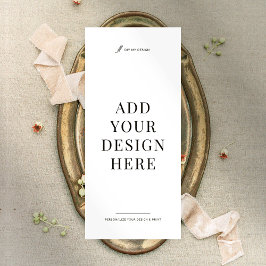 Menü "Business Rack Card 4x9"