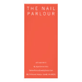 Menü "Business Shop" Preisliste Karten Rackkarte (Hinten)