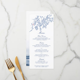 Menü - Camden Maine Penobscot Bay Karte